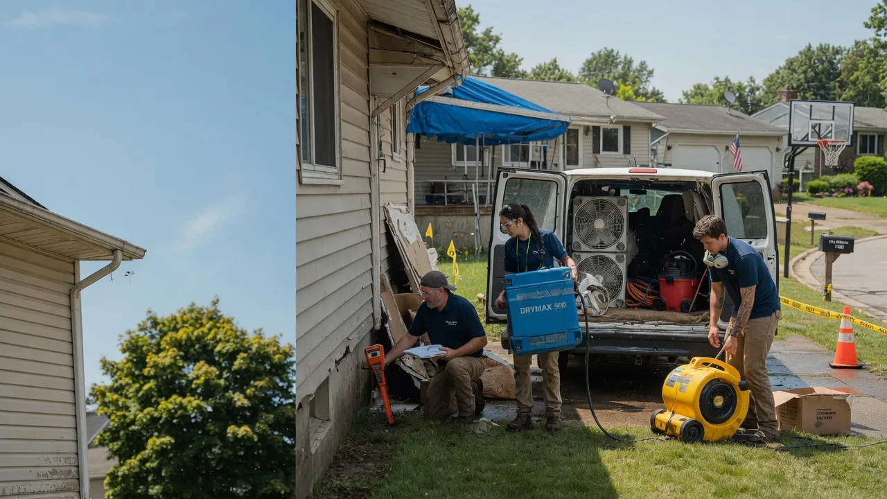 Ceiling Leak Cleanup in Bigelow, MN near me